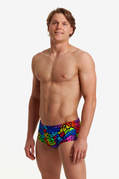 Funky Trunks Mens Classic Trunks - Cabbage Patch