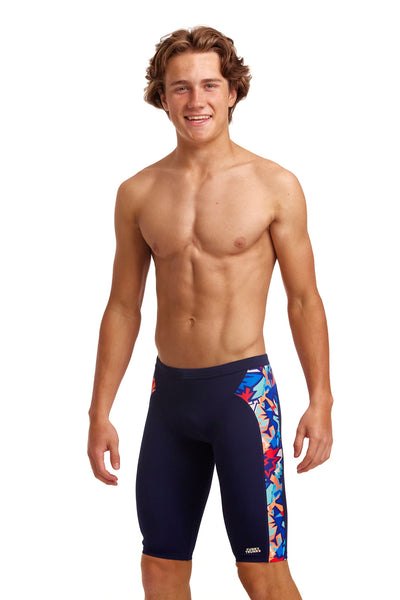Funky Trunks Boys Training Jammers - Saw Sea