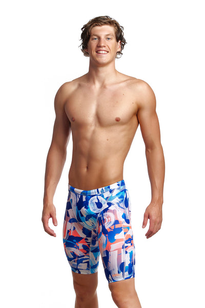 Funky Trunks Mens Training Jammers - Different Strokes
