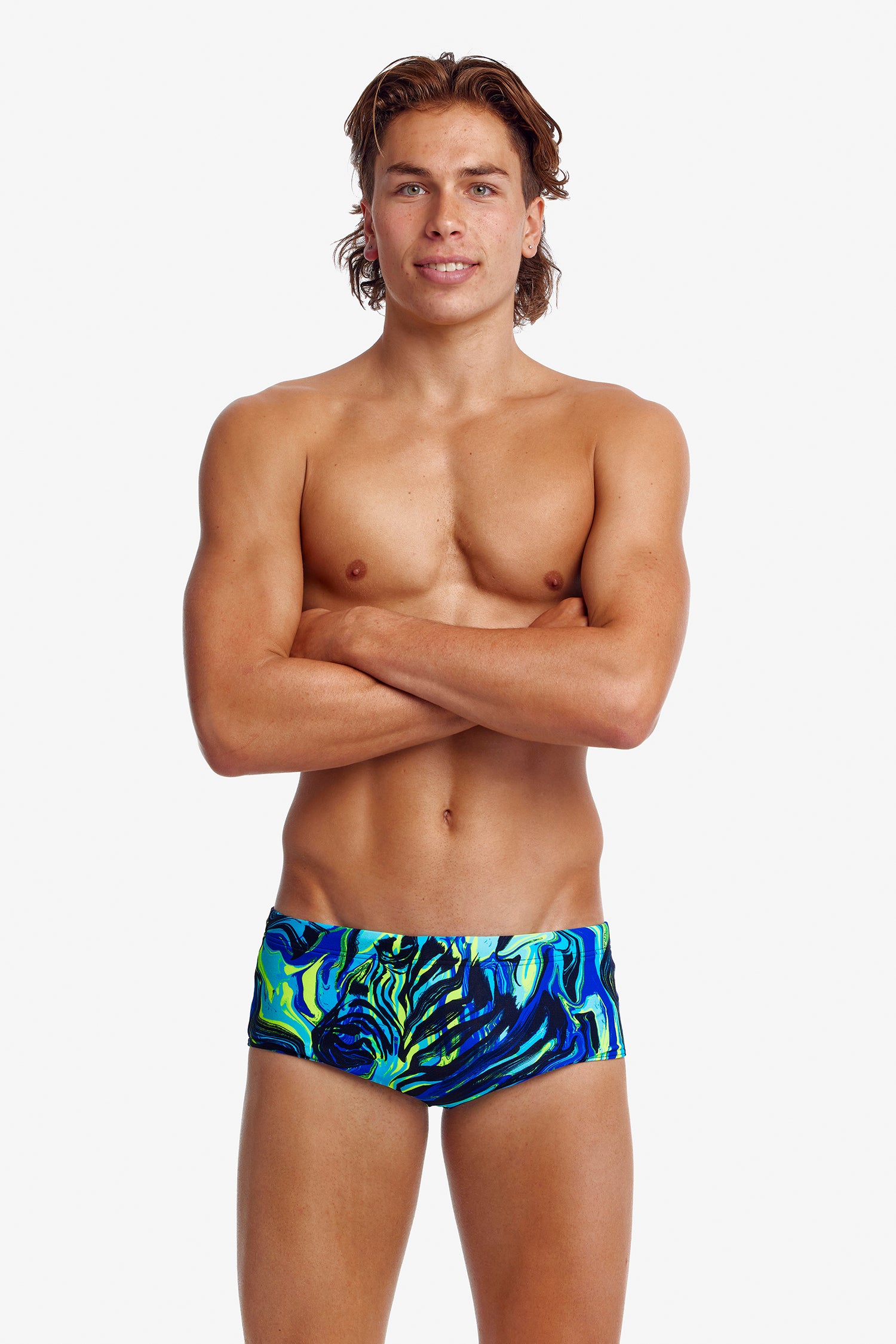 Funky Trunks Mens Sidewinder Trunks - Zeds Dead