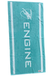 Engine Jacquard  Beach Towel  - Turqua