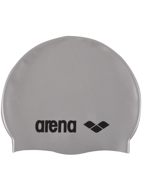 Arena Classic Silicone Cap - Silver