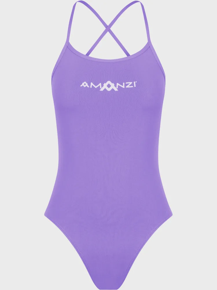Amanzi Girls Tie Back One Piece-IRIS