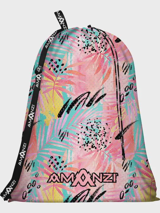 Amanzi Peachy Palms Mesh Bag