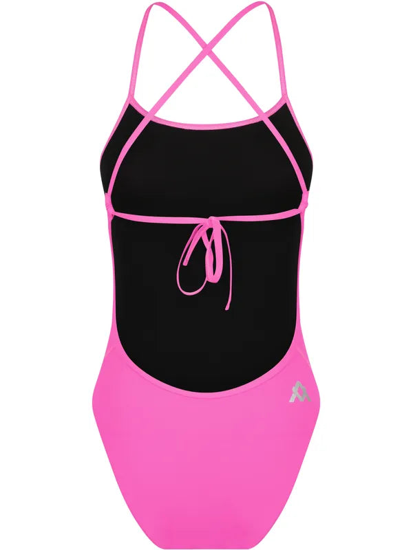 Amanzi Womens Tie Back One Piece  - Pixie