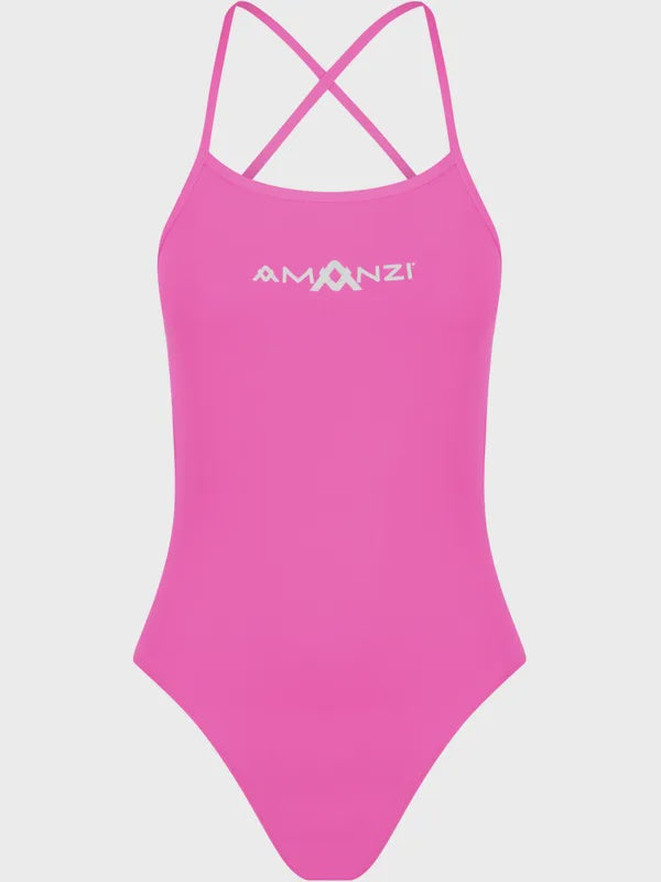 Amanzi Womens Tie Back One Piece  - Pixie