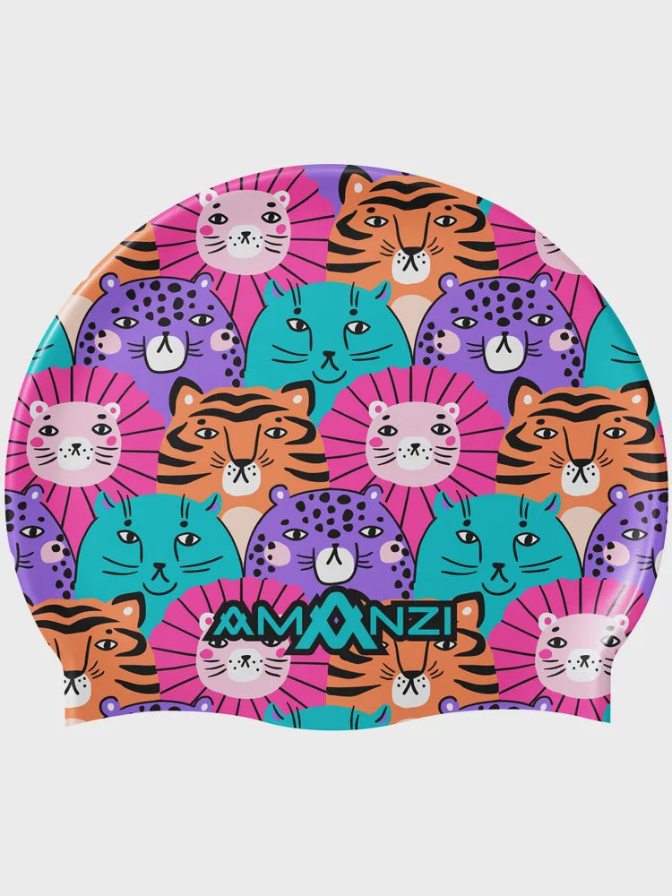 Amanzi Wild Catz Swim Cap
