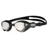 Arena Cobra Tri Swipe Mirror Triathlon Goggles (Outdoors) - Silver Black