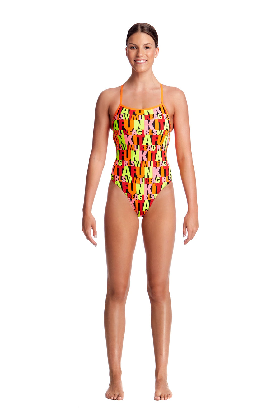 Funkita Ladies Strapped In One Piece - Swim Girl Swim