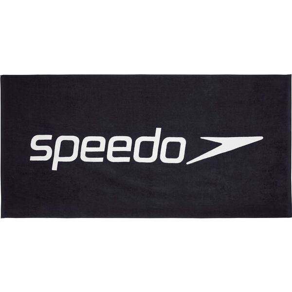 Speedo Logo Towel - Black