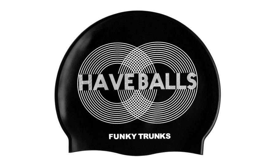 Funky Trunks Swimming Cap - Have Balls