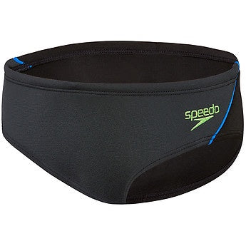 Speedo Toddler Brief - Soot Azure Brasil Green