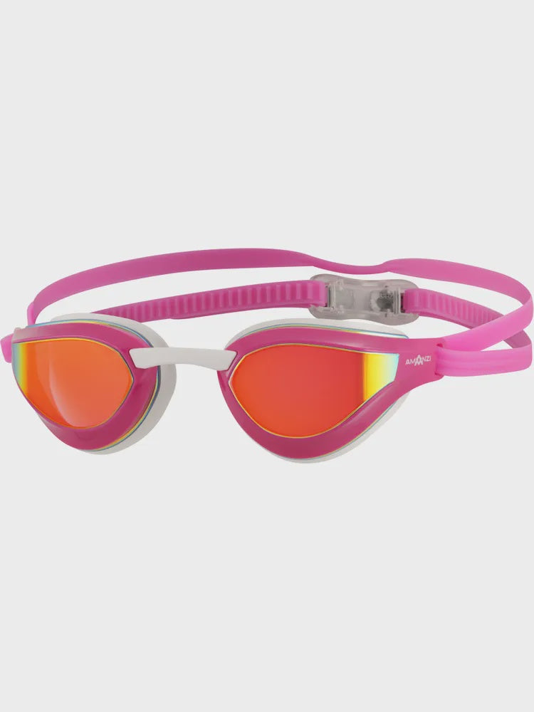 Amanzi Dominate Sunset Mirror Goggles - Pink/White